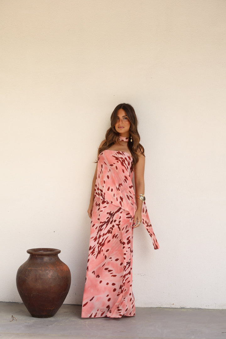 Alba - Conjunto Rosa y Burdeos