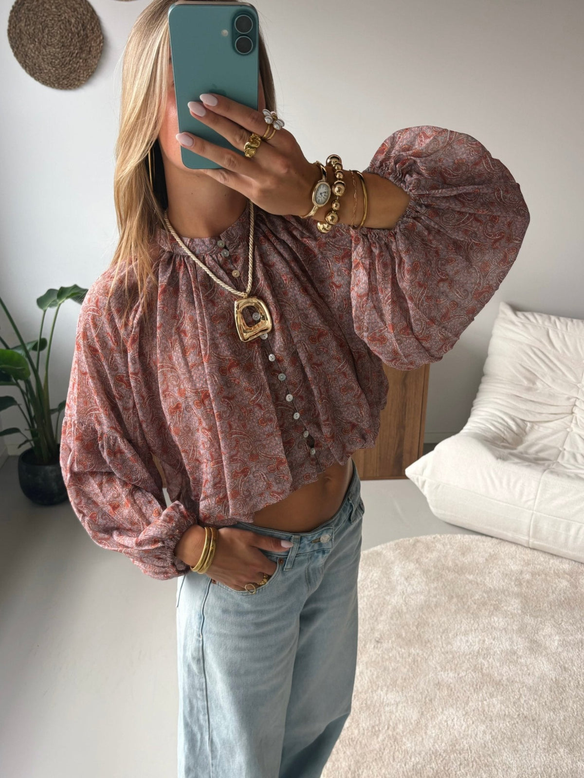 Paisley Blouse
